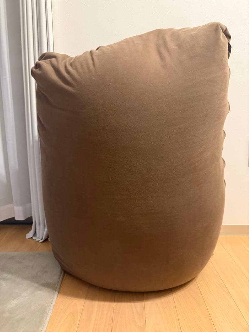 Yogibo Max ヨギボーマックスブラウン ビーズクッション - メルカリ