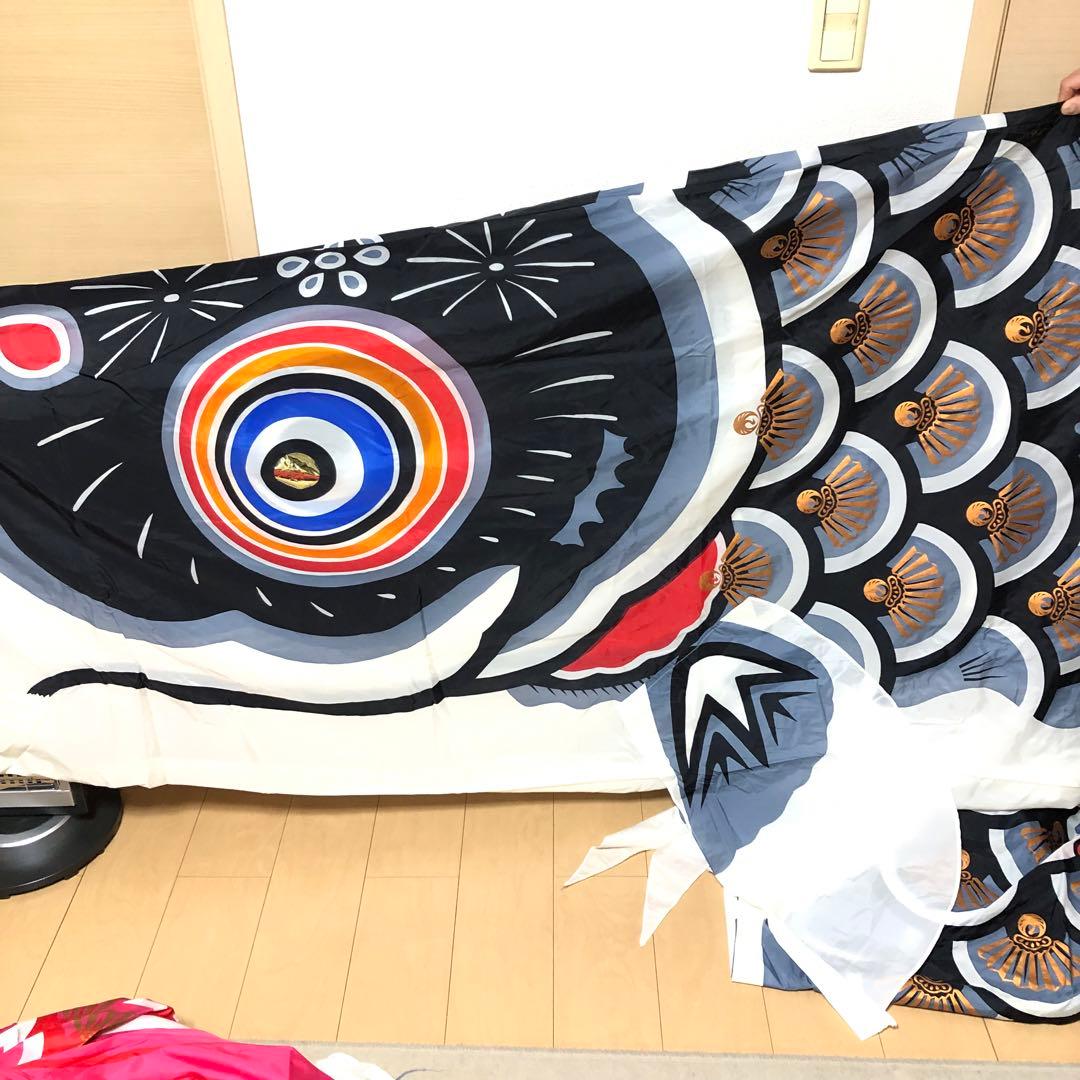 鯉のぼり キング印 金太郎 7m 7m 6m 5m 計4本 カネボウナイロン - メルカリ