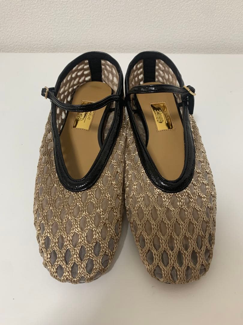 未使用級✨ルタロングリーズ メリージェーン メッシュ パンプス 完売品