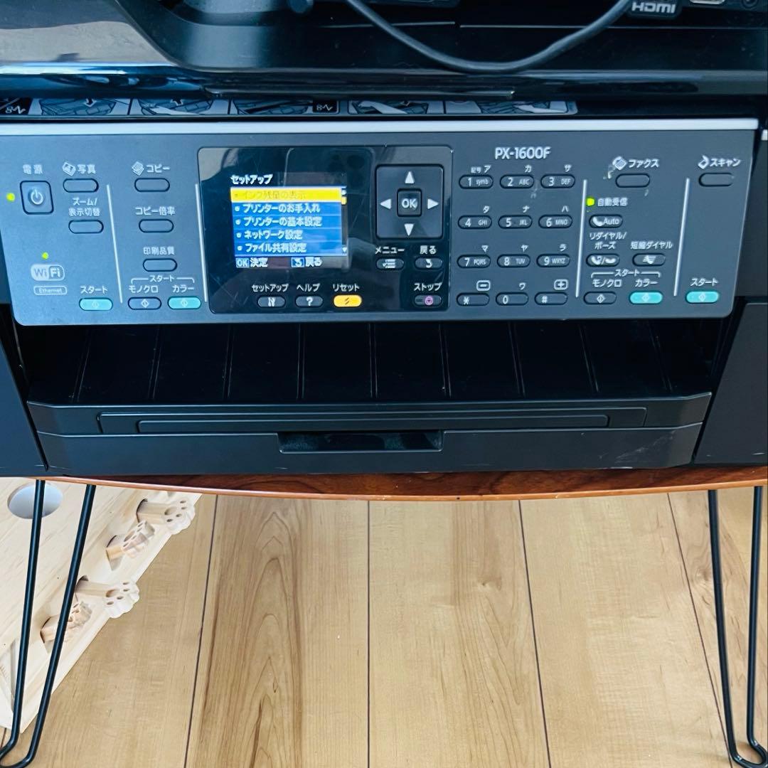 エプソン プリンタ PX1600F ジャンク品（目詰まりのみ） - メルカリ