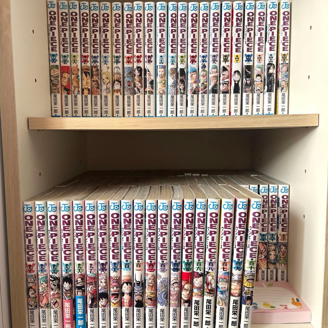 ワンピース全110巻(58巻以降初刊発行) - メルカリ