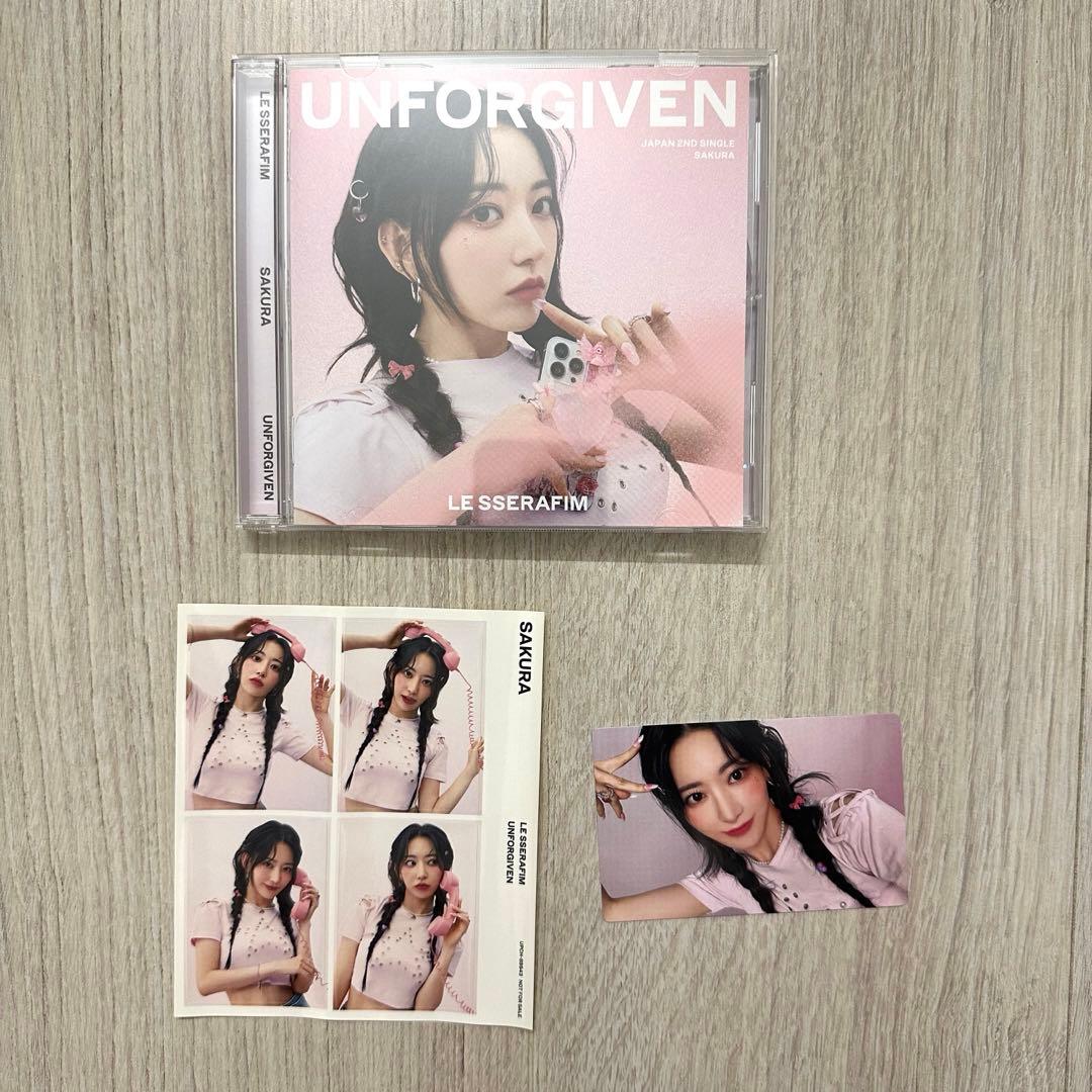 LESSERAFIM UNFORGIVEN サクラ ソロジャケット - メルカリ