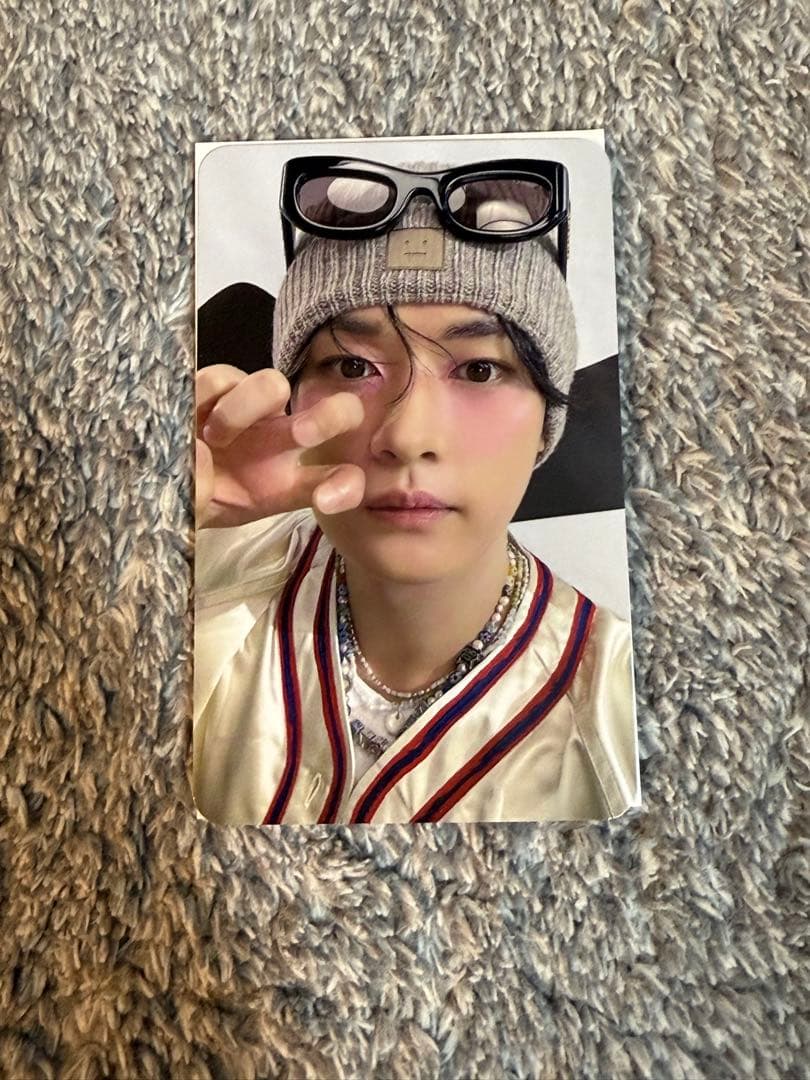 スキズ☆リノ☆リアルタッチフォトカード☆dominATE☆特典トレカ☆FANS