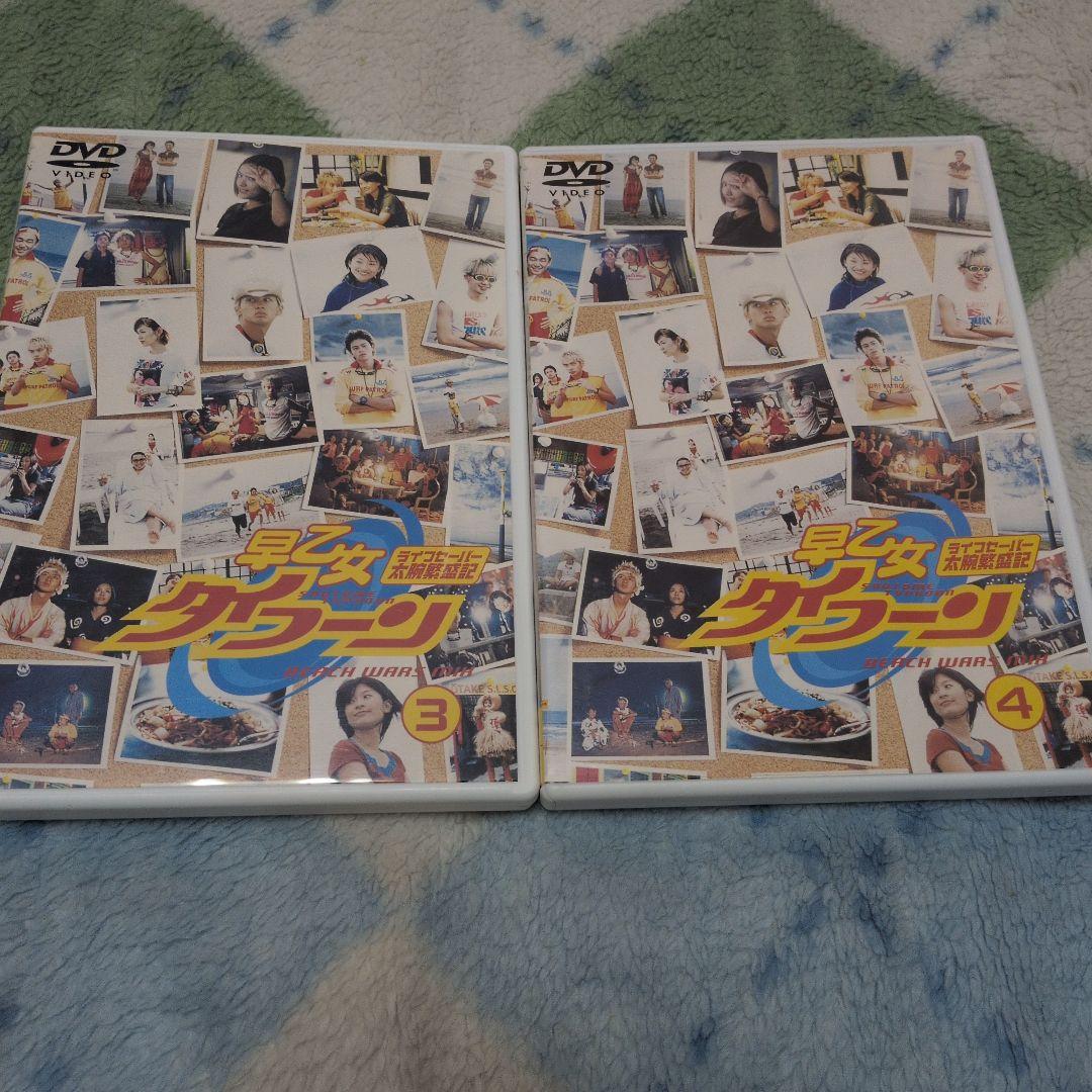 DVD　ドラマ　早乙女タイフーン　5巻セット