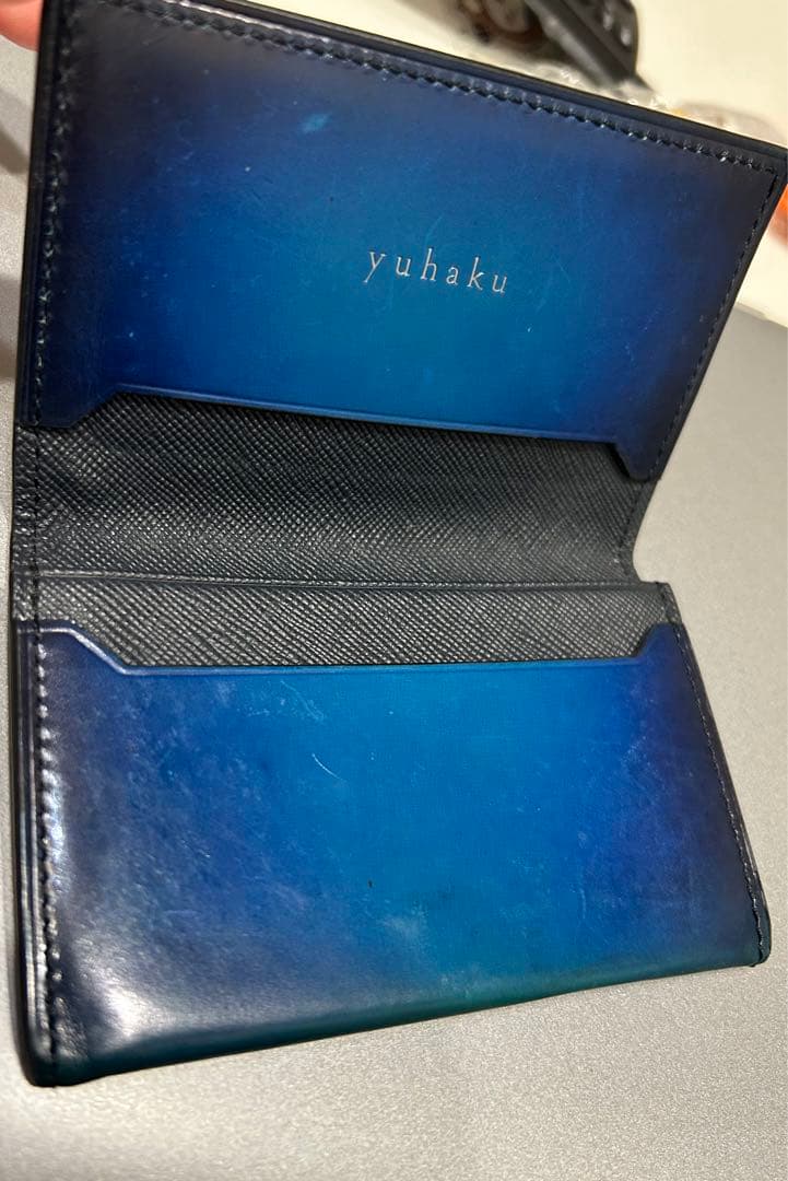 yuhaku名刺入れ YVP161 Blue - メルカリ