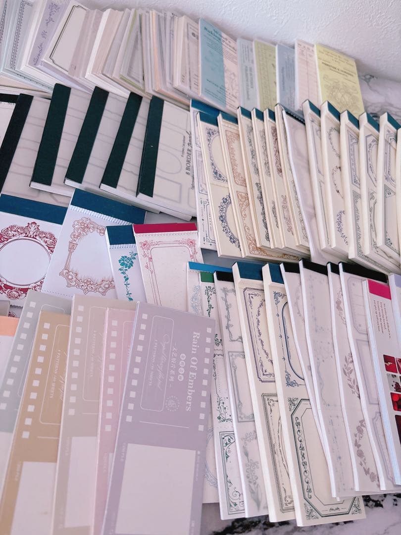 80サイズ】コラージュ素材 紙モノ デザインペーパー まとめ売り♡①