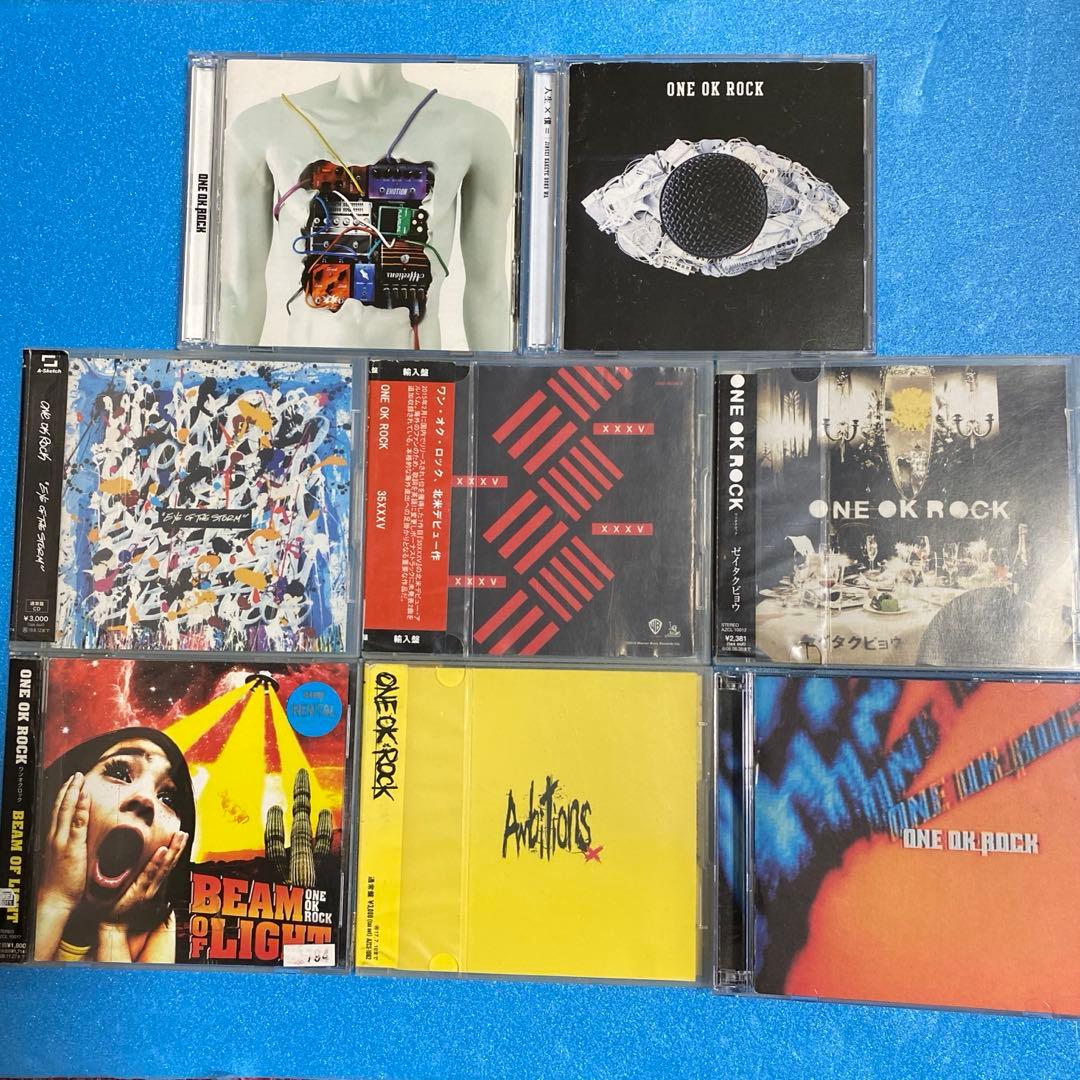 『新品ケース』ONE OK ROCKアルバム8枚まとめ売り 新品ケース』ONE OK ROCKアルバム8枚まとめ売り ONE OK ROCK アルバム