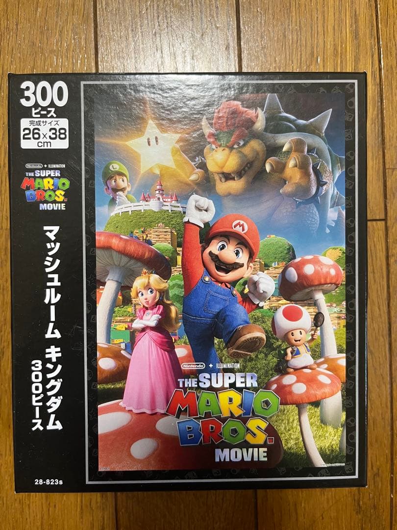 スーパーマリオブラザーズ ジグソーパズル 300ピース - メルカリ