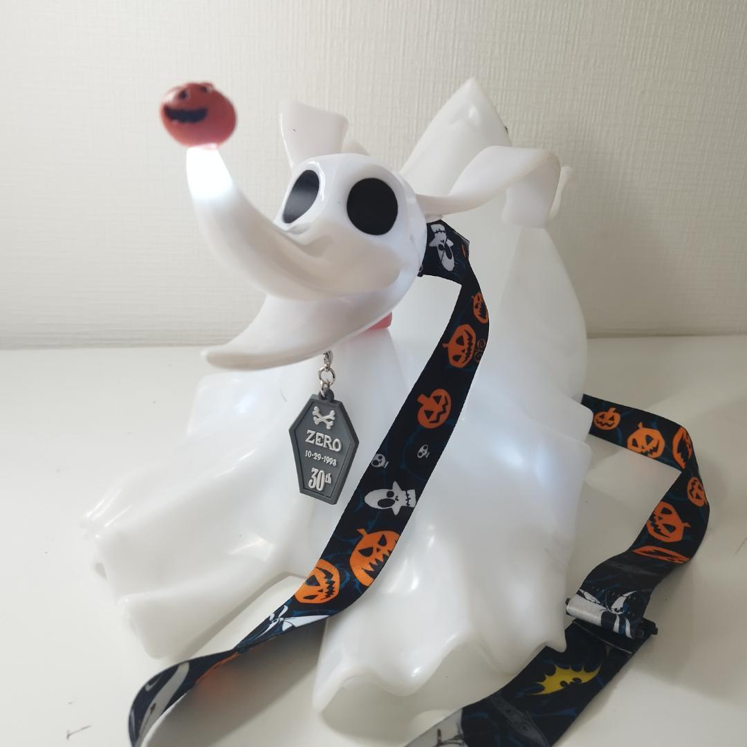 ゼロ ポップコーン 30周年記念 ディズニー バケット ハロウィン 光