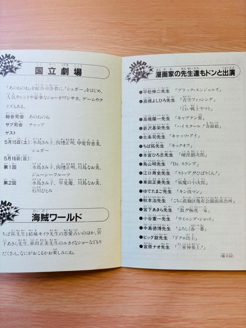 少年ジャンプ大博覧会（1982年） ジャンプ共和国 パスポート 水野