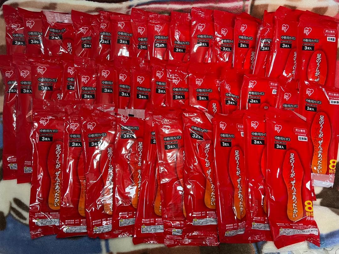 アイリス　中敷き用カイロ40袋まとめ　足用 楽天市場】【中敷カイロ 靴の中に敷くカイロまとめ買い 】国産カイロ