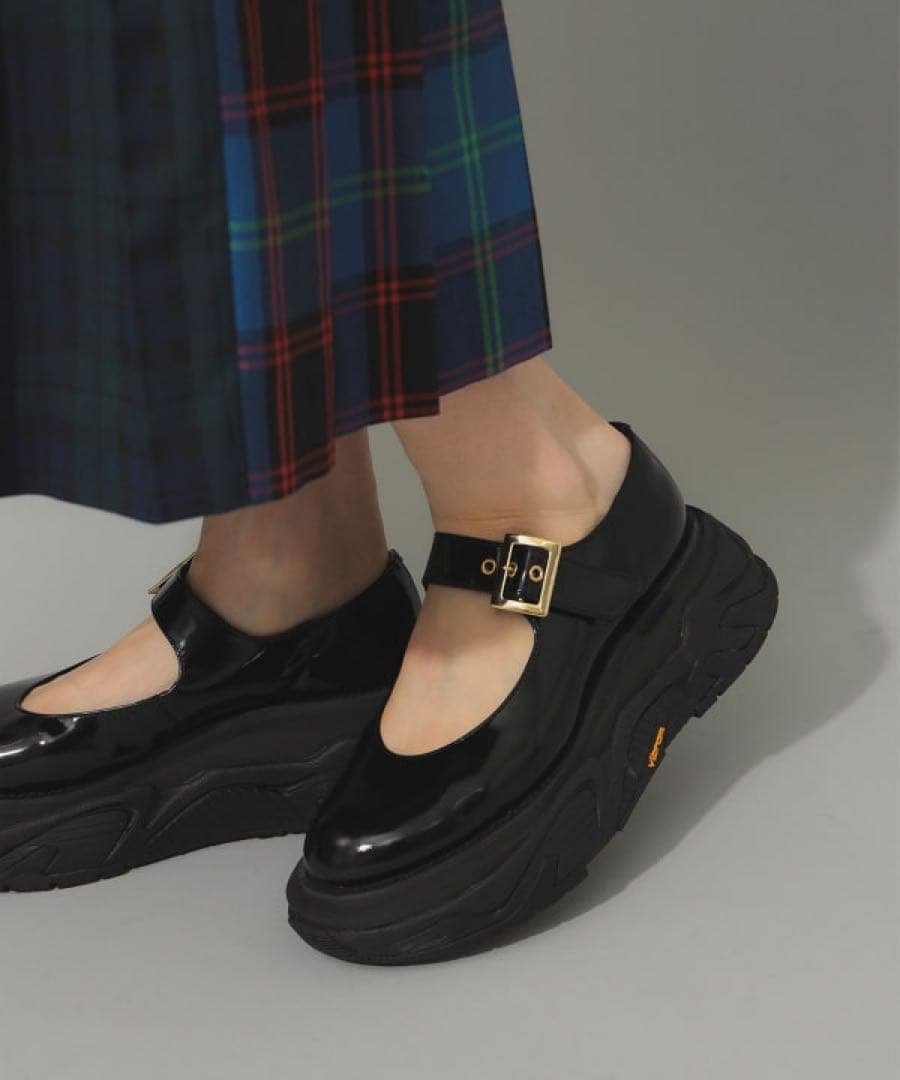 Ray beams厚底ローファー　メリージェーン Ray BEAMS（レイ ビームス）Dr.Martens / TECH MONO メリージェーン