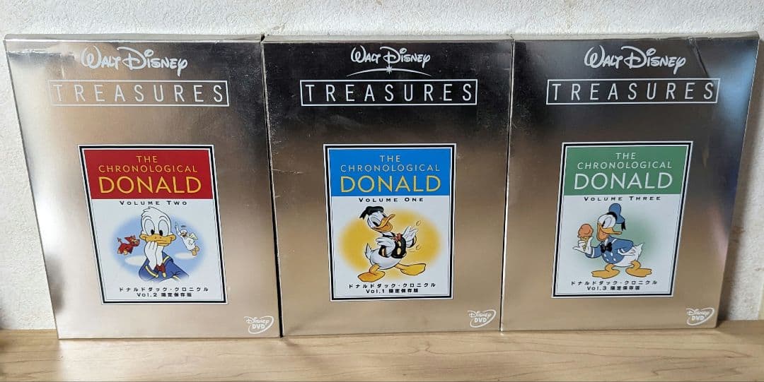 ドナルドダック·クロニクル 初回限定生産 Vol.1〜3 DVDセット
