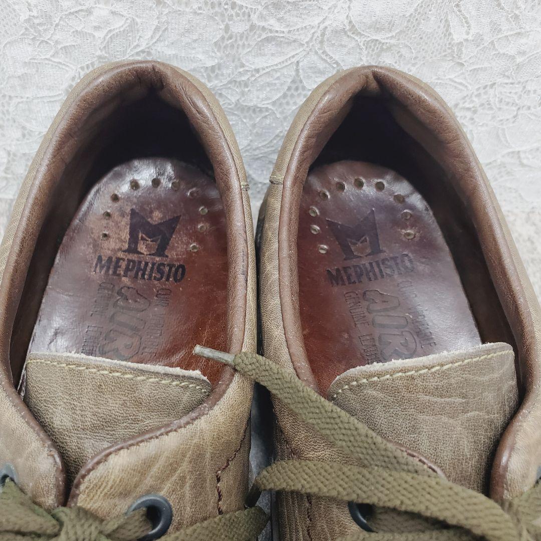 Mephisto メフィスト✨レザースニーカー 26.5cm フランス製 本革