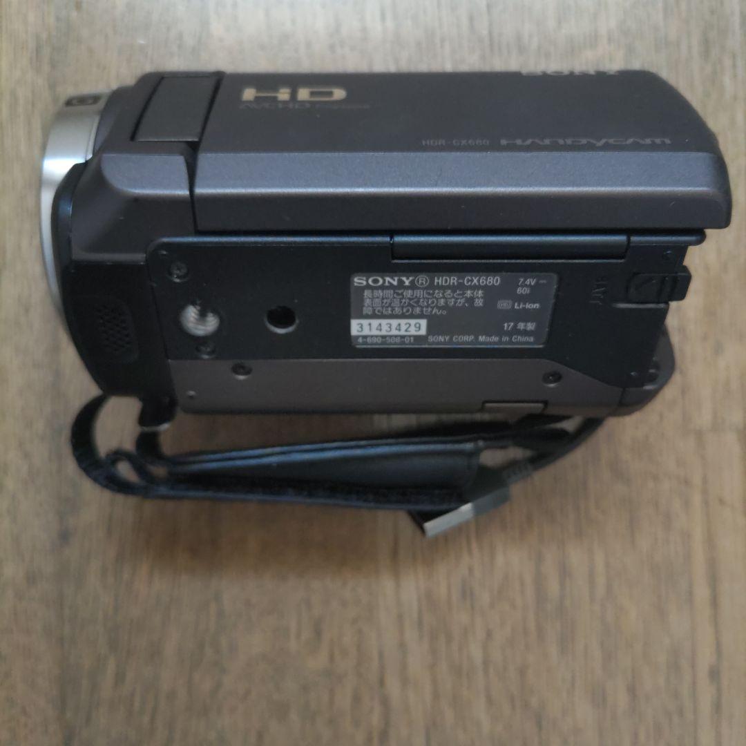 訳アリ】SONY HDR-CX680 デジタルビデオカメラレコーダーバック付き