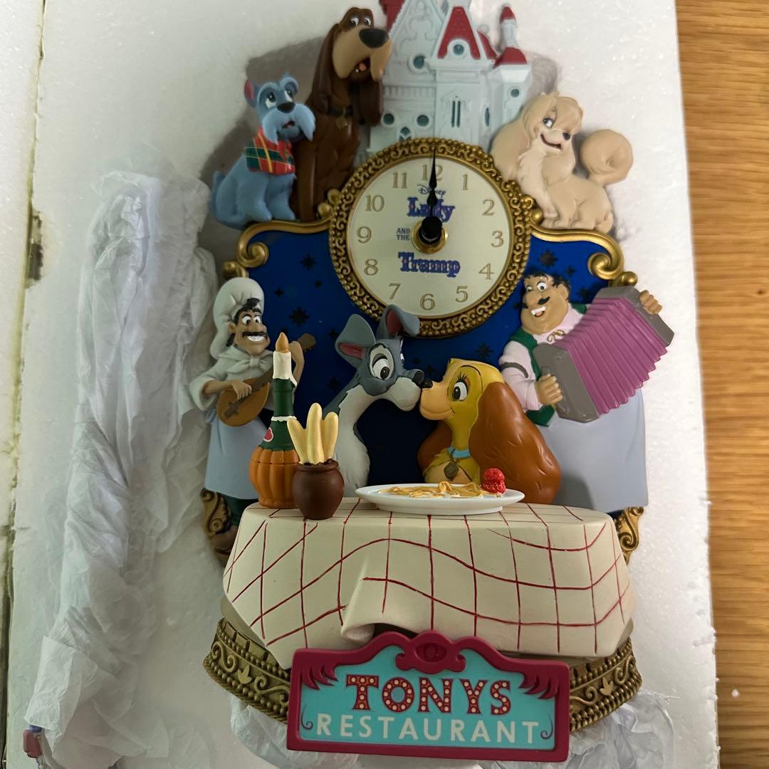 わんわん物語 時計 ライトアップ LADY AND THE TRAMP 70TH - メルカリ