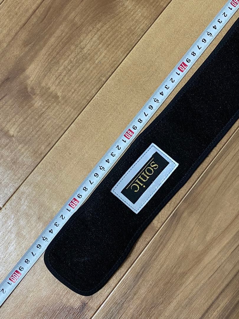 腰 サポーター ソニック ベルト 重心安定 転倒予防 ベルト ブラック