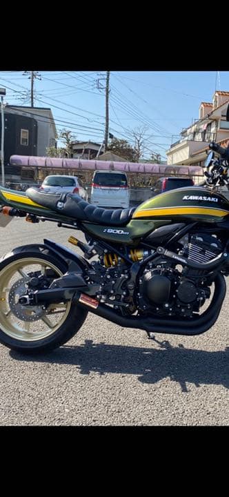Z900RS ミスティ手曲げ金太郎マフラー - メルカリ