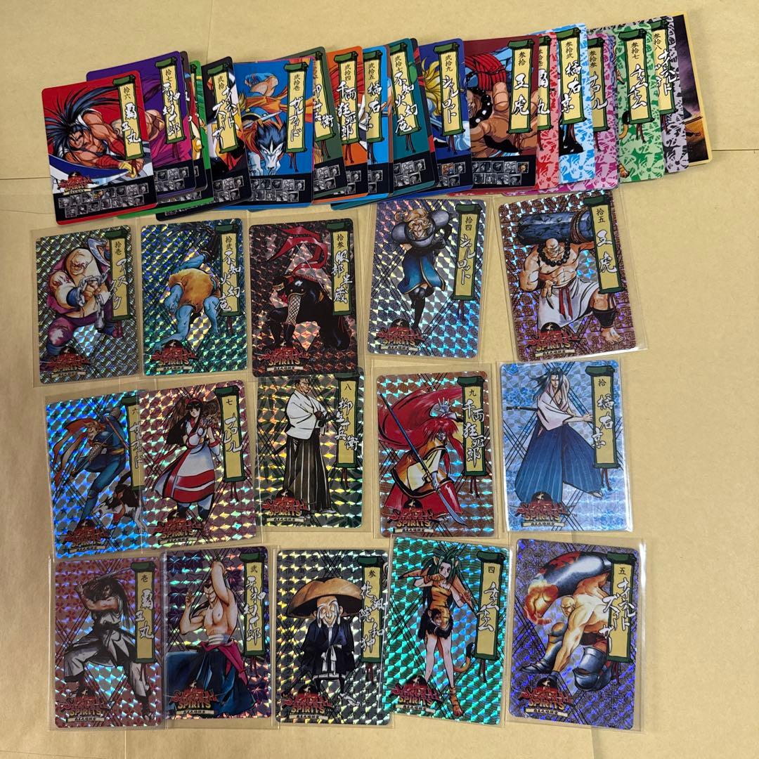 サムライスピリッツ コスモス SNK カード　カードダス　39種　コンプ 28651-567-