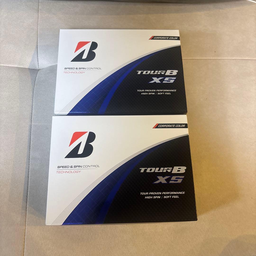新品未使用ブリヂストン TOUR B XS ゴルフボール 2箱コーポレートカラー TOUR B X / XS | BRIDGESTONE GOLF -ブリヂストンゴルフ-