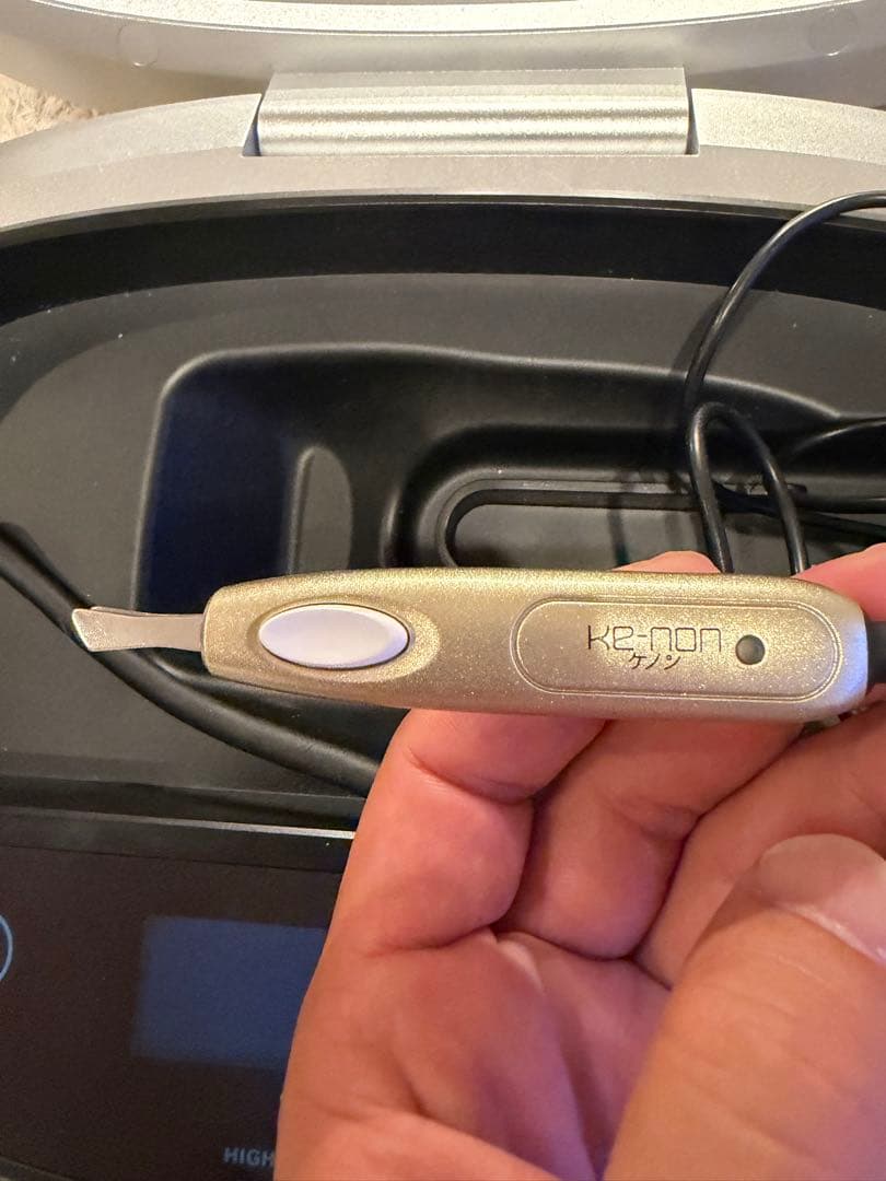 【ジャンク品？】KE-NON 脱毛器 ゴールド 7.1Ver