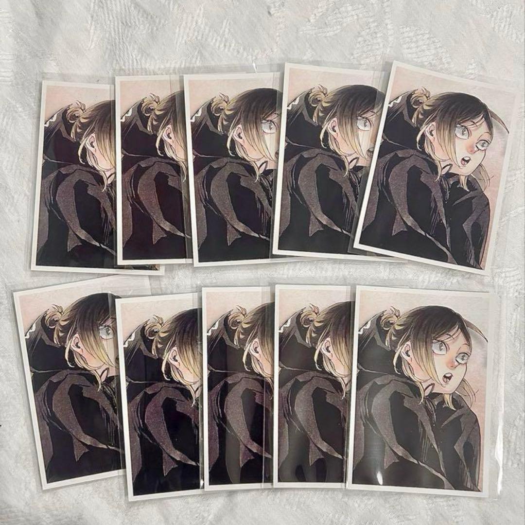 孤爪研磨 ハイキュー 思い出スナップフォトカード カード 原作 大人