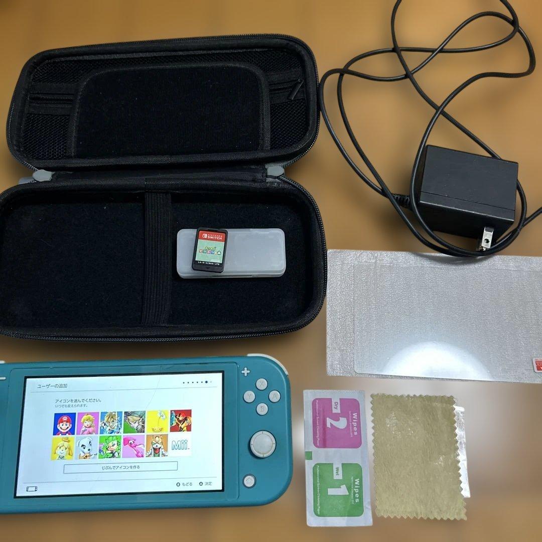 スイッチライト/初期化済み/どうぶつの森ソフトのみ/充電器/その他/ Amazon.co.jp: Nintendo Switch Lite あつまれ どうぶつの森セット