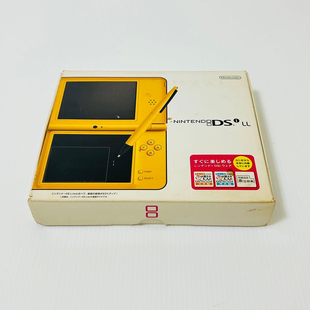 極美品ニンテンドーDSi LL イエロー【生産終了】