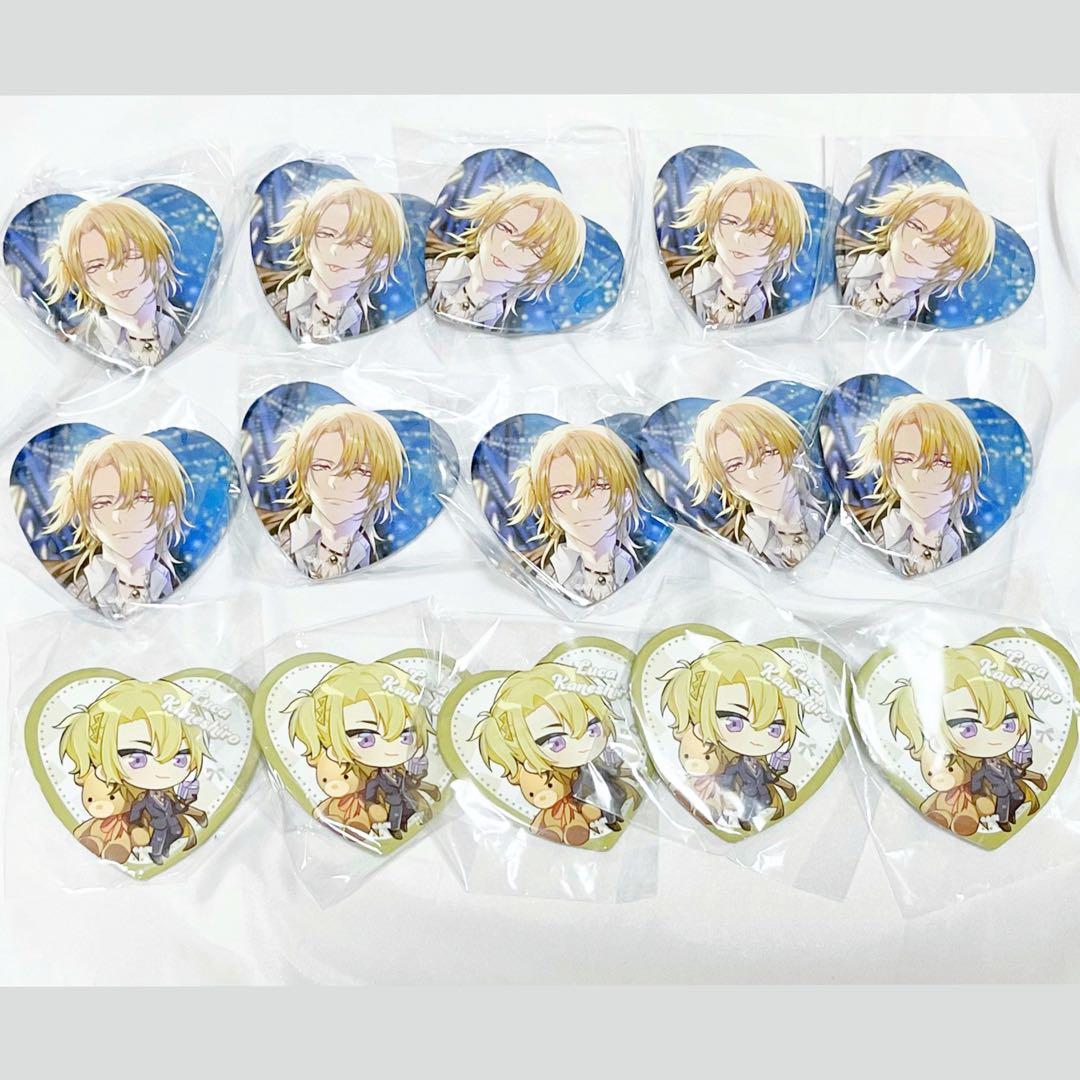 ꒰にじさんじEN Luxiem ルカ カネシロ 高品質 ホワイトデー 缶バッジ ꒱