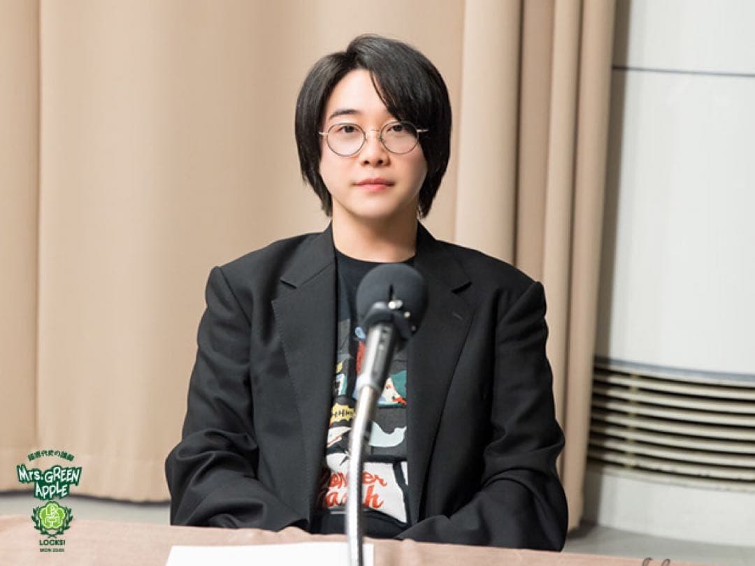 レア】大森元貴着用 Tシャツ Mrs. GREEN APPLE - メルカリ