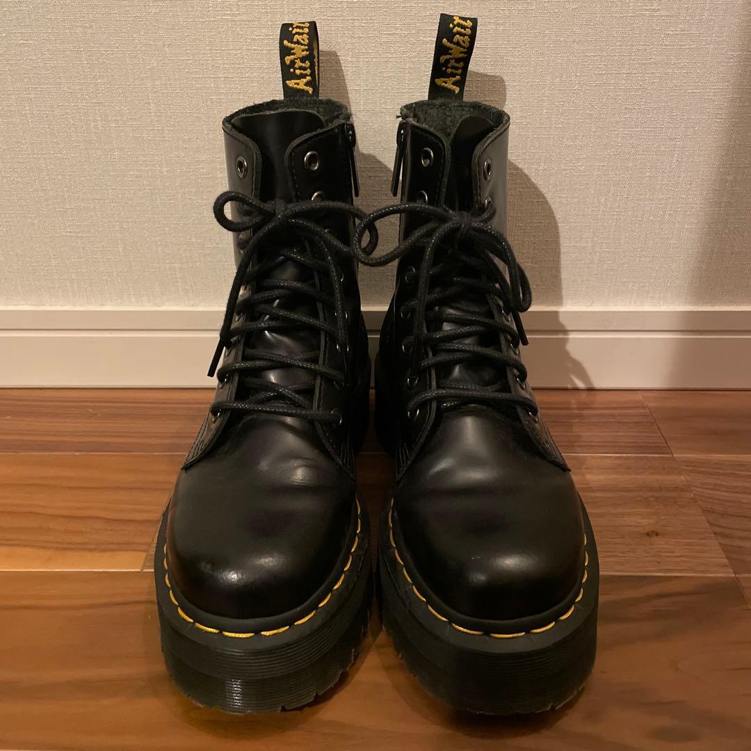 み*い様 Dr. Martens JADON ブラックUK4の通販はau PAY マーケット