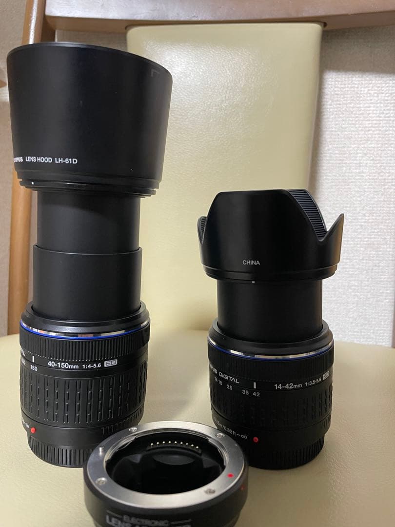 OLYMPUS ズームレンズセット 40-150mm 14-42mm - メルカリ