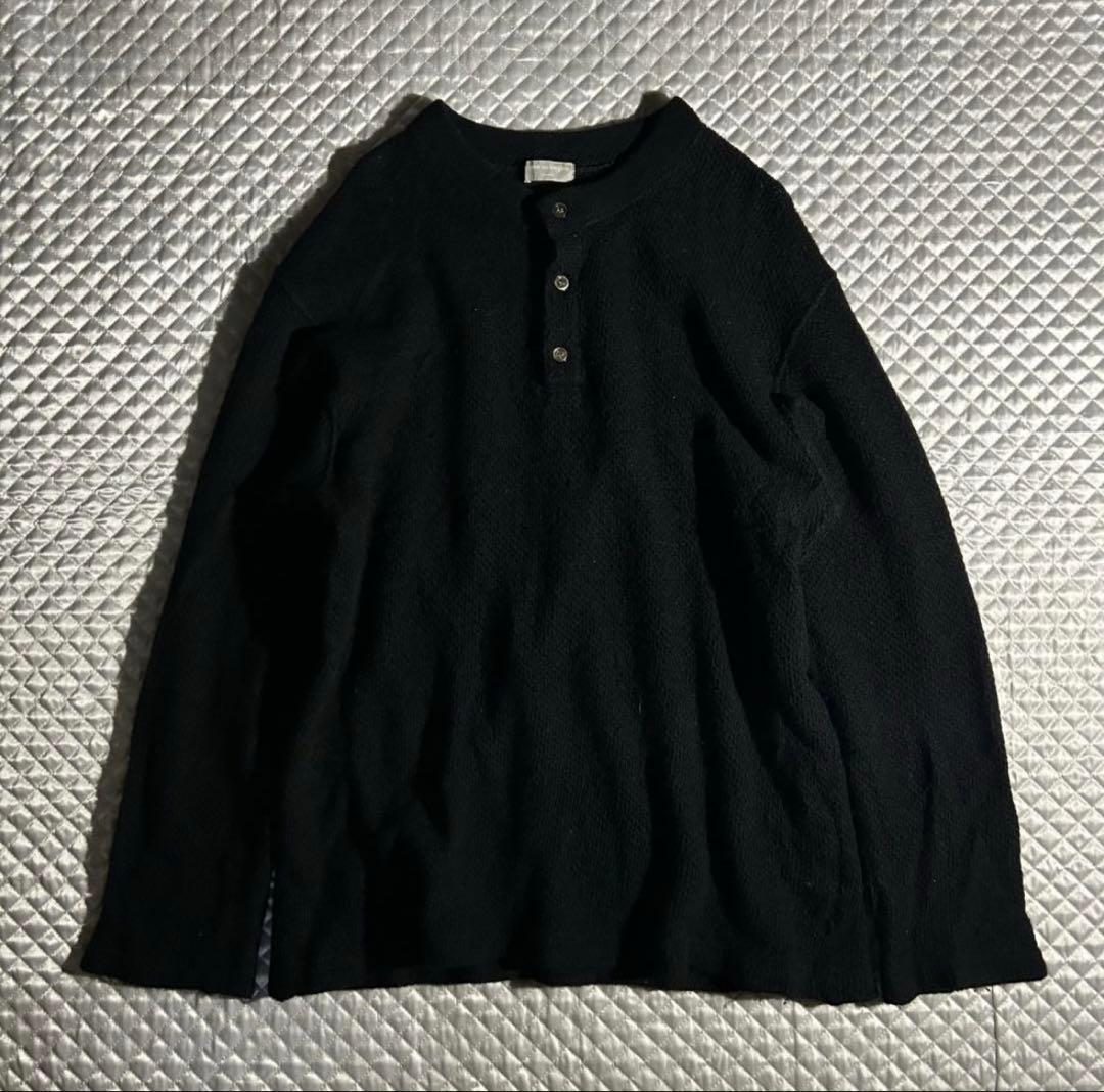 田中期 90s コムデギャルソンオム ニット 黒 - メルカリ