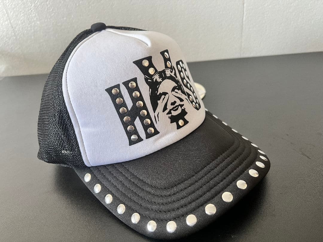 【新品未使用】ヒステリックグラマー　スタッズメッシュキャップ -28