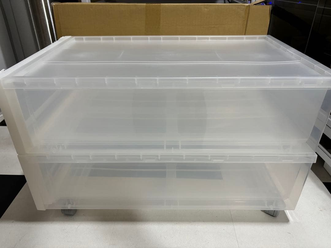 スネークラック2段 キャリー付き 無印良品 - メルカリ