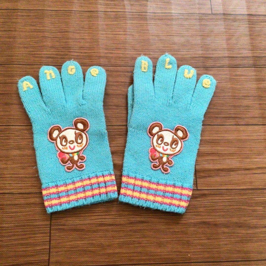 希少☆エンジェルブルーナカムラ☆平成レトロ☆ 手袋 - メルカリ
