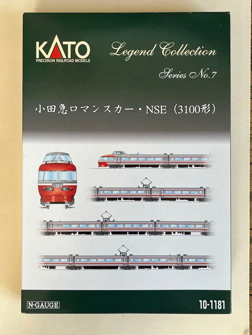 KATO レジェンドNo.7小田急ロマンスカー NSE 3100形 11両セット KATO [10-2006] 小田急ロマンスカー・NSE（3100形）「ゆめ70」11両