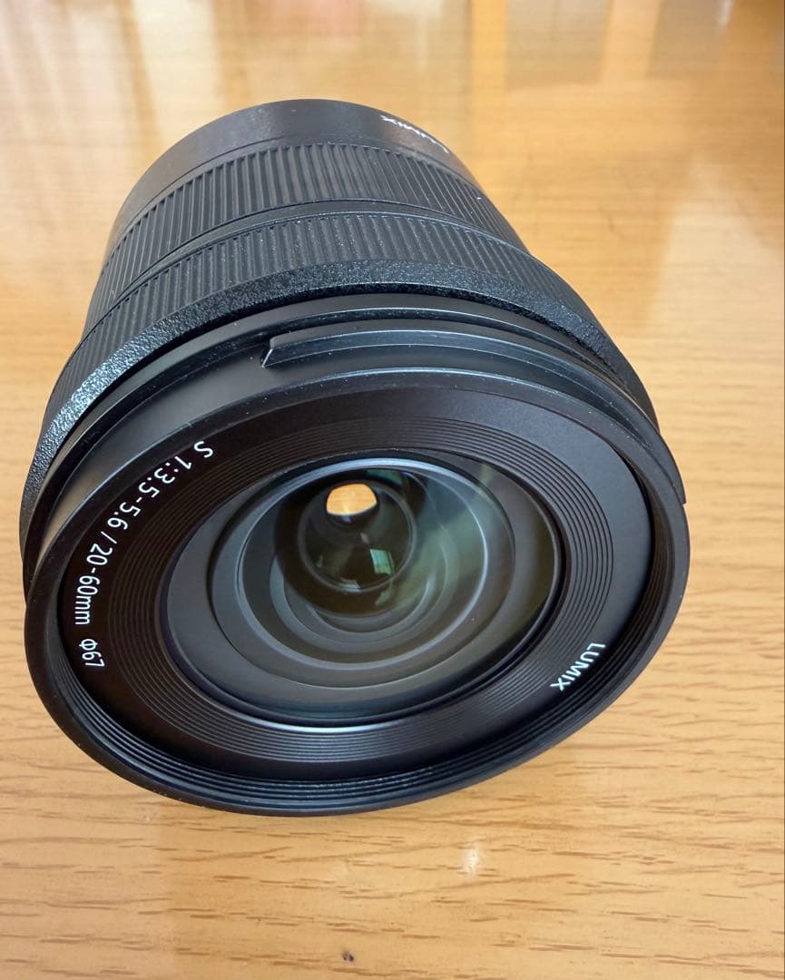 LUMIX S 20-60mm F3.5-5.6 保護、PL、NDフィルター付き
