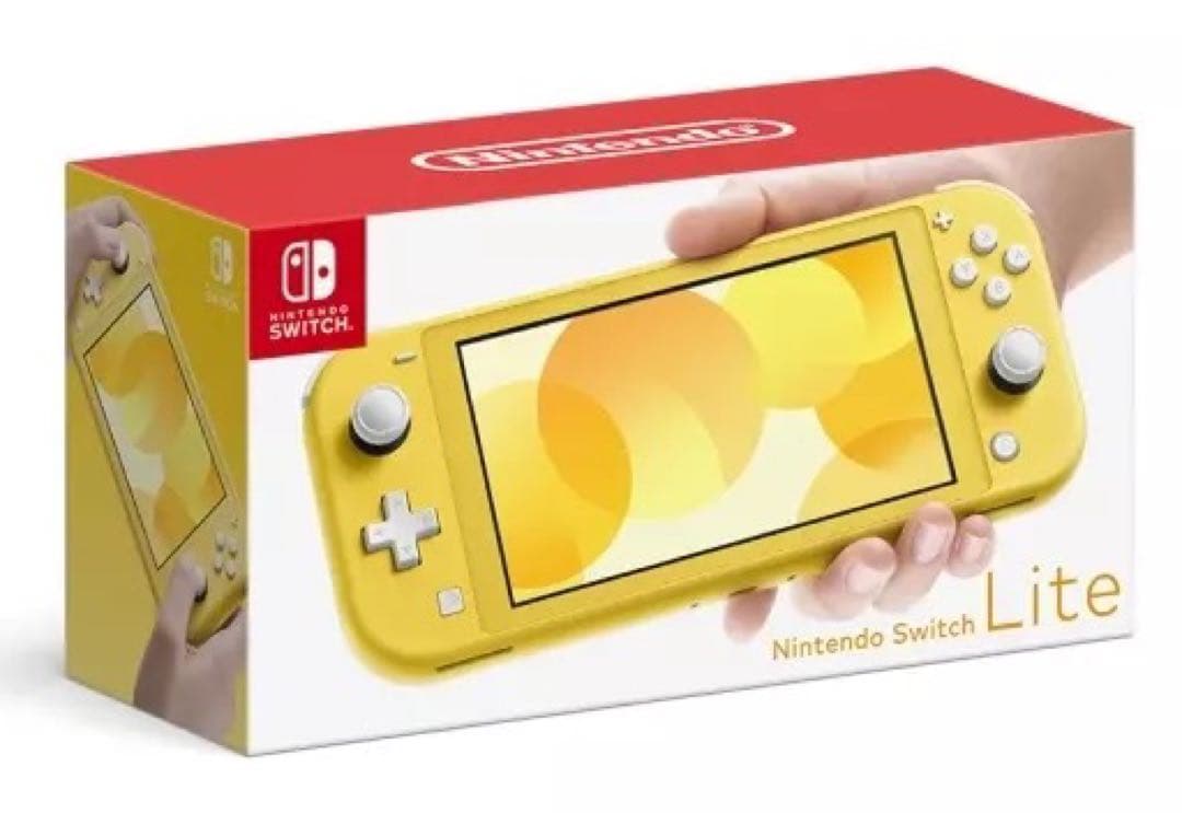 Nintendo Switch Lite イエロー 本体　カセット付き Nintendo Switch Lite, Compact Lightweight Handheld Console, 32GB
