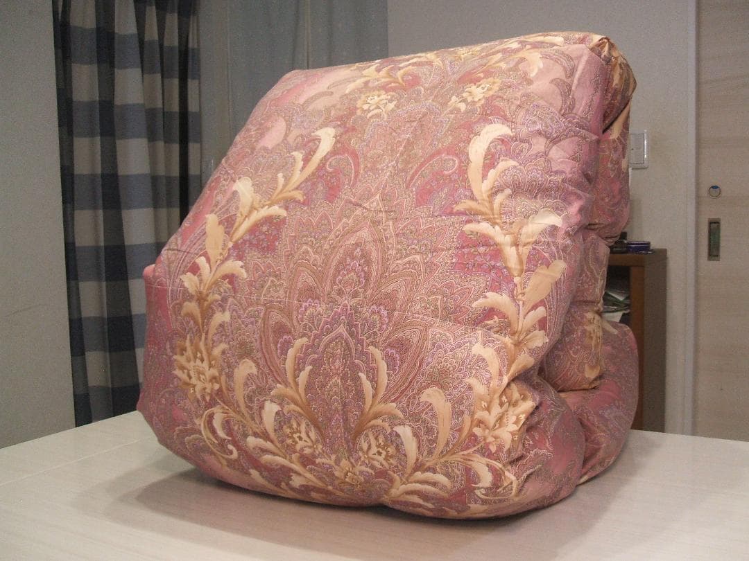 新品＊日本羽毛協同組合保証＊三ツ星＊ダウン1，2キロに増量＊羽毛