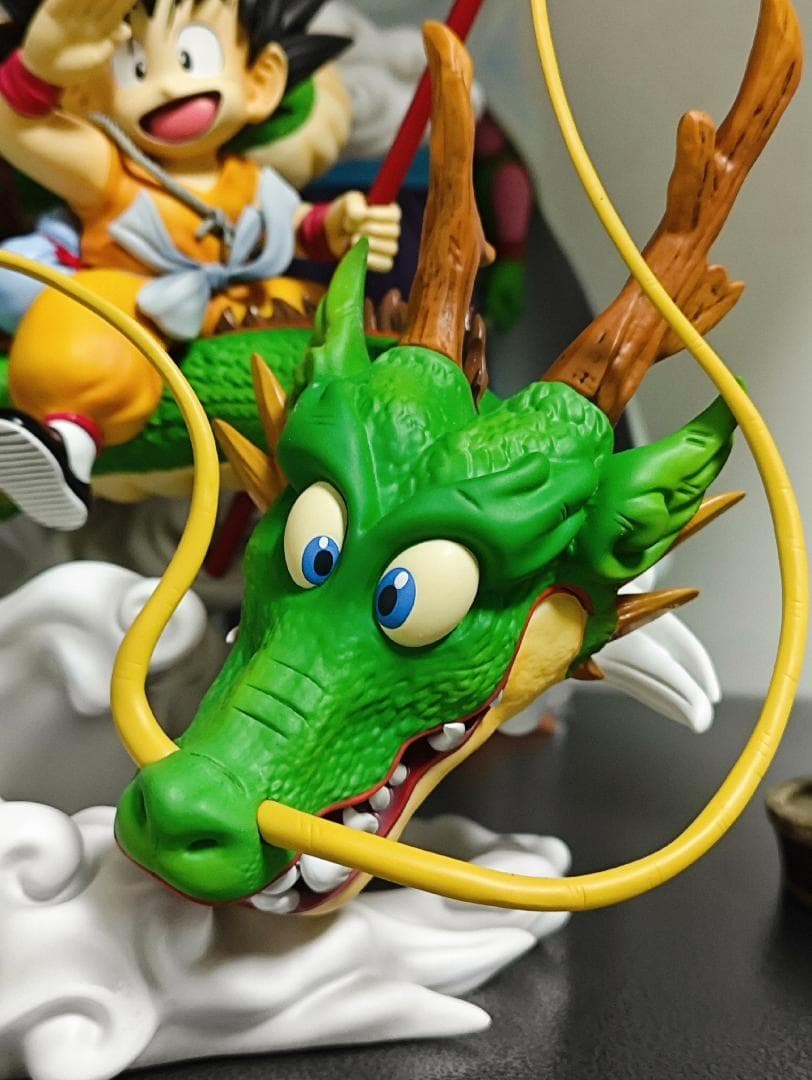 ドラゴンボール 神龍 表紙 悟空 そんごくう ガレージキット フィギュア