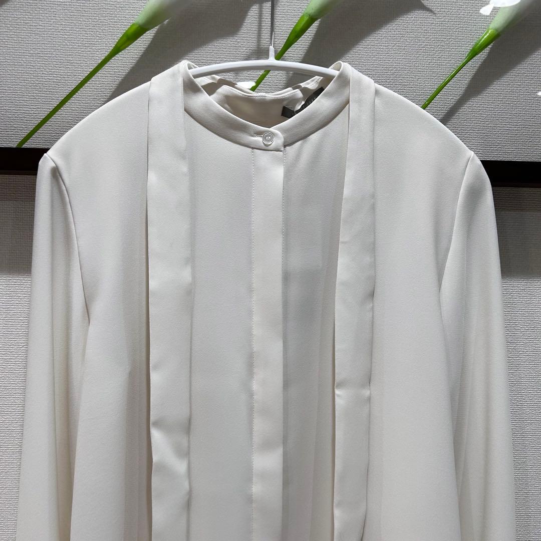 新品☆theory luxe セオリーリュクス ボウタイブラウス 長袖ブラウス