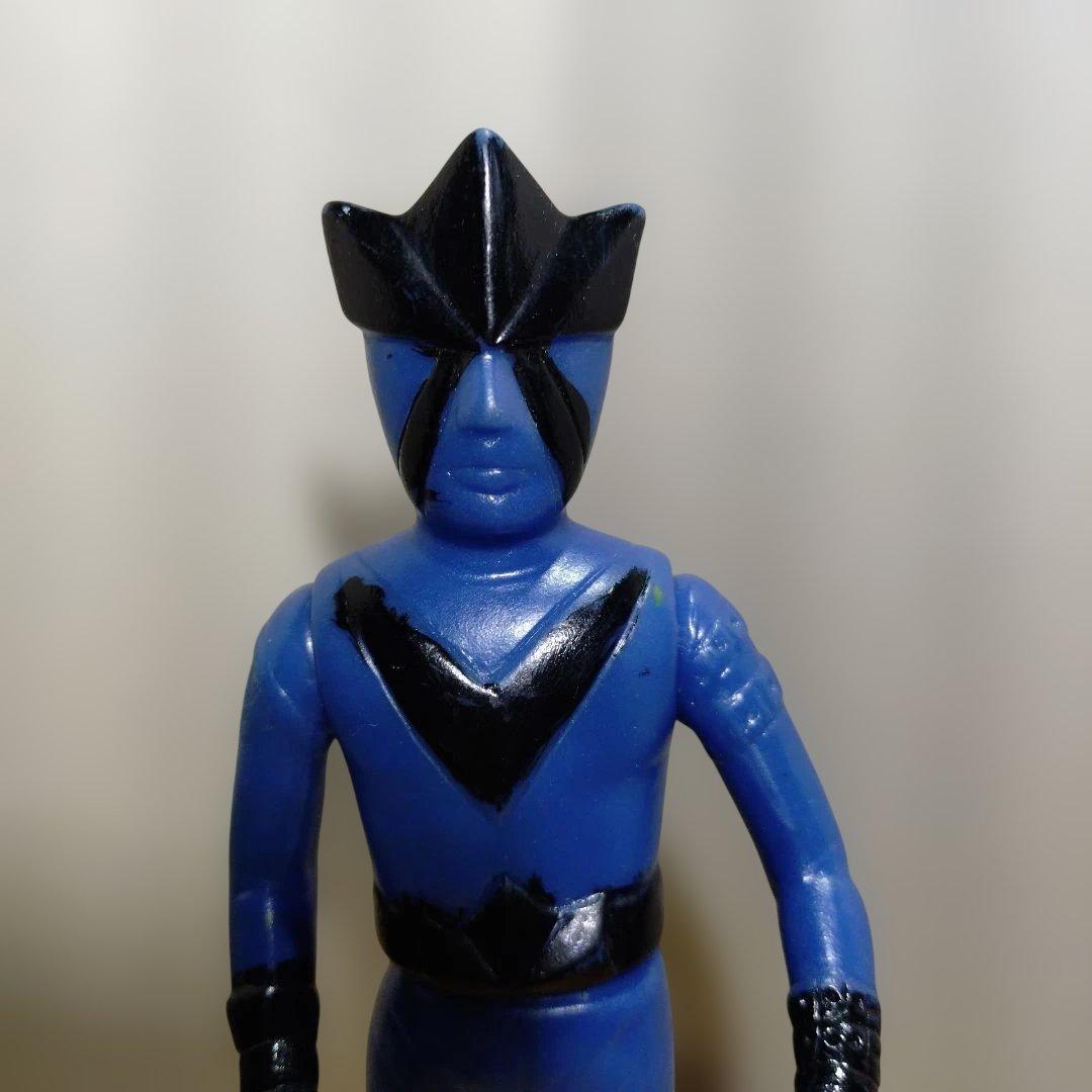 無版権 レインボーマン ダッシュ3 水の化身 パチソフビ 左腕キカイダー