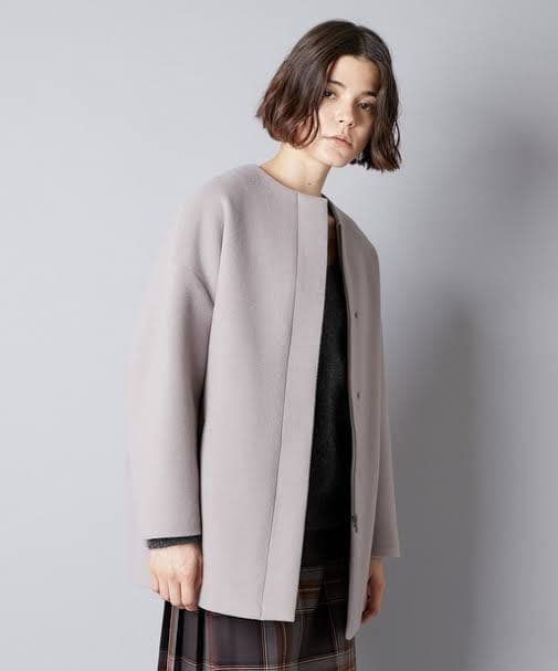 Whim Gazette(ウィム ガゼット) メリンプダブルビーバーミドルコート