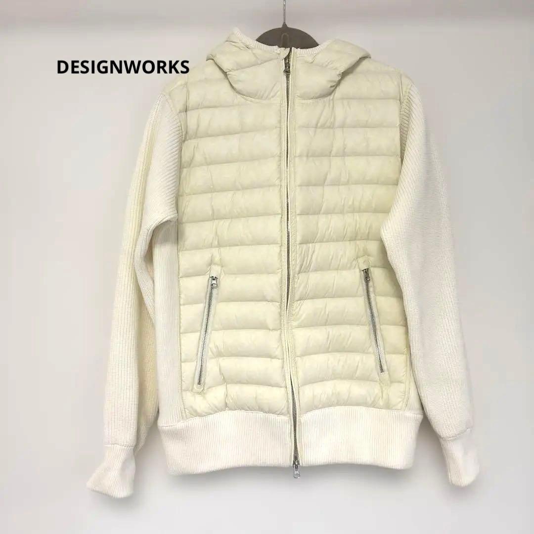 ホワイト フード付きダウンジャケット ショートダウンジャケット PUレザージャケット ショート ダウン