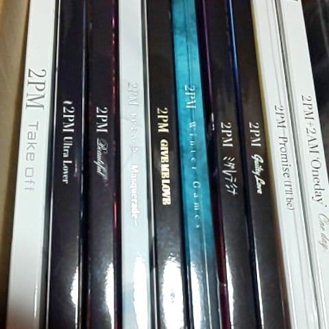 ２PM　CD(DVD付き)１８枚