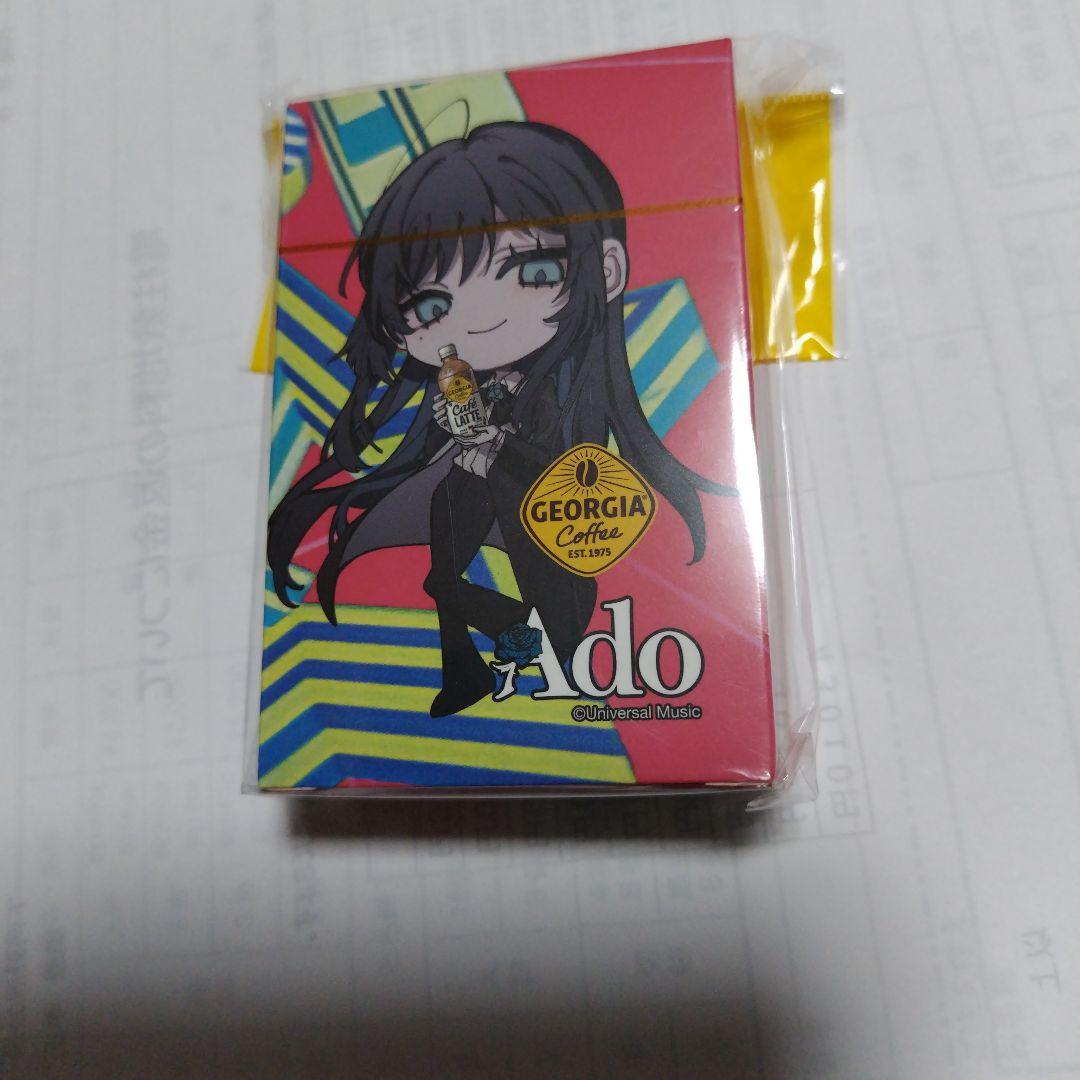 ジョージア Ado オリジナルトランプ【未開封非売品】 - メルカリ