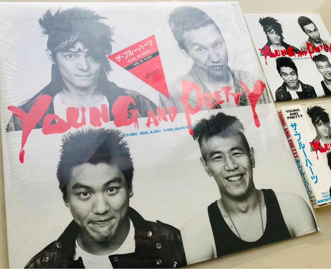ザ・ブルーハーツ/YOUNG AND PRETTY 美盤！ 稀少オリジナル盤！ - メルカリ
