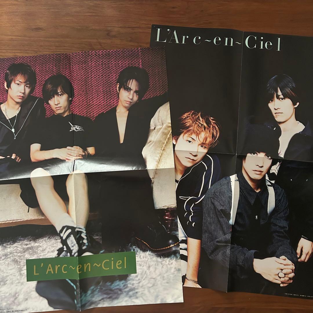 ラルク 1997年 ポスター 2枚セット - メルカリ