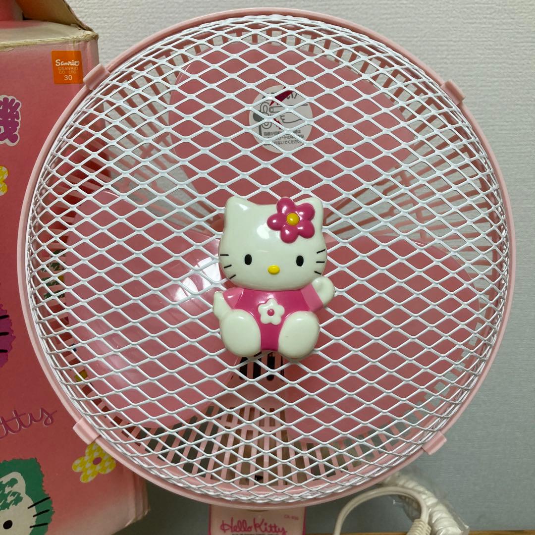 ハローキティ 扇風機 クリップ ファン - メルカリ
